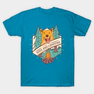 Dogs and Campfire T-Shirt